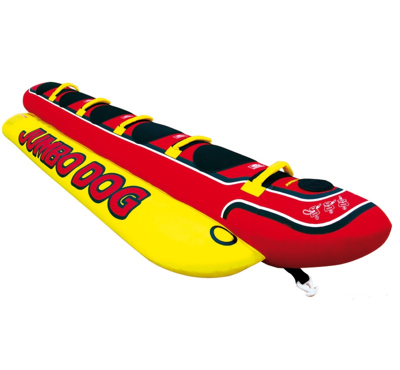 AIRHEAD JUMBO DOG HD-5 nafukovací banán - 5 osôb