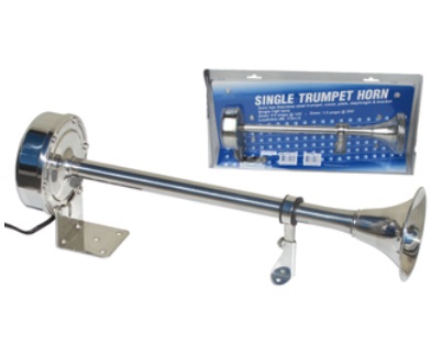 Elektromagnetický nerezový lodný klaksón 12V