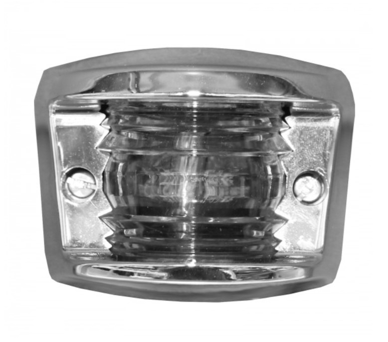 FAROS 7 - Navigačné svetlo s chrómovaným telom - biele