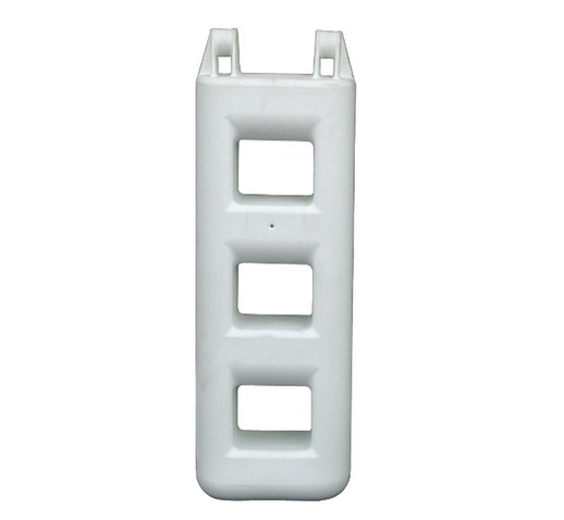 Fender / rebrík 3 stupňový - biely