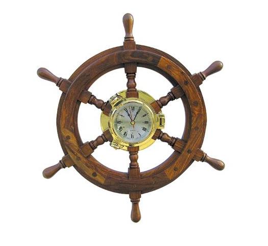 Hodiny - lodné kormidlo Φ 14 / 45 cm