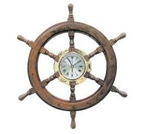 Hodiny - lodné kormidlo Φ 18 / 60 cm