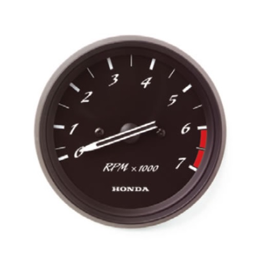 Honda - Tachometer pre BF25D-BF250A - čierny číselník