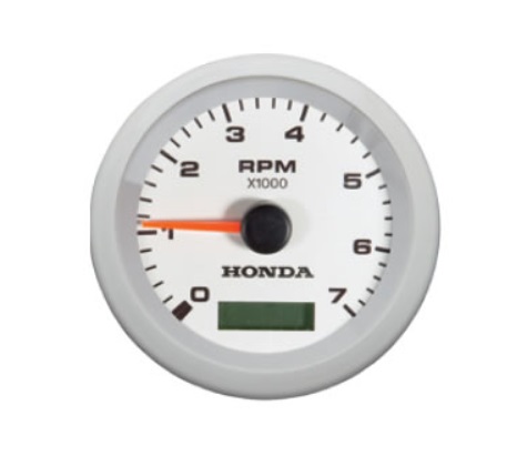 Honda - Tachometer s počít. motohodín - biely číselník