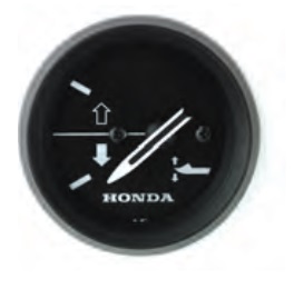 Honda - Trimmeter pre BF25D-BF250A - čierny číselník