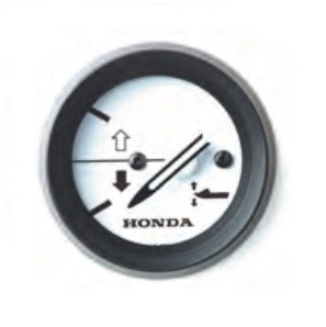 Honda - Trimmeter pre BF25D-BF250A - biely číselník