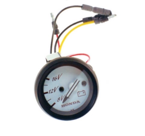 Honda - Voltmeter pre BF25D-BF250A - biely číselník