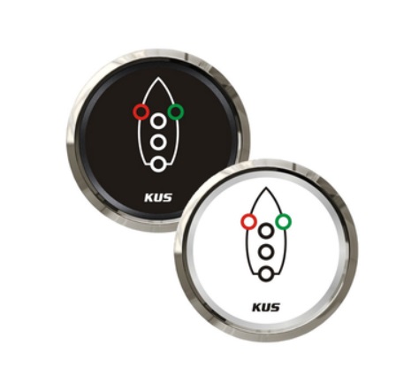 KUS ukazovateľ navigačného svetla - čierny