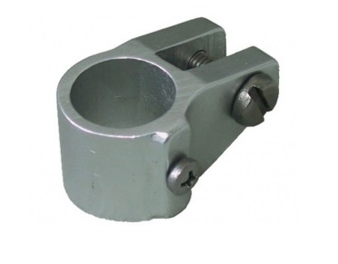 Koncový držiak na bimini  s matkou- hliníkový