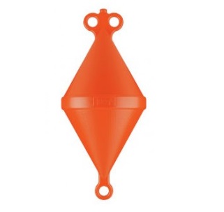 Kotevná bója  oranžová 27 x 60 cm