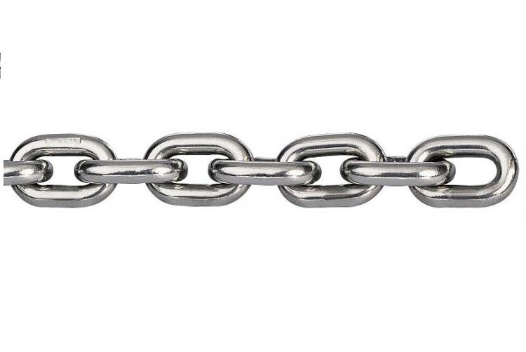 Kotevná reťaz nerezová DIN766/ISO - 6mm