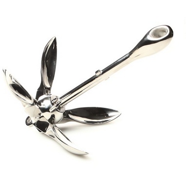 Kotva skladacia štvorramenná nerezová 3,2 kg