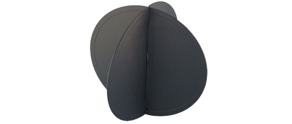 Kotviaca signalizačná čierna guľa - denný znak 350 mm