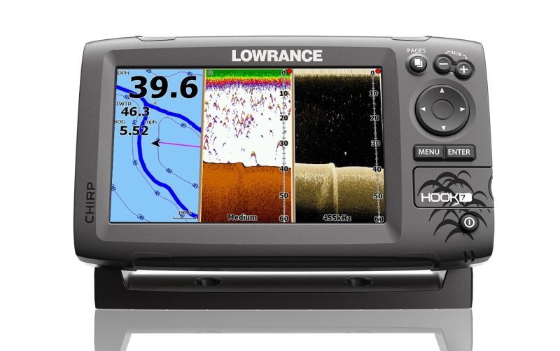 LOWRANCE Hook-7 Chirp/DSI sonar/GPS