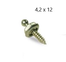 LOXX Základňa s nerezovou skrutkou-hlavička nerez-12mm