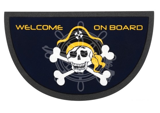 Lodná rohožka s motívom piráta 400 x 680 mm