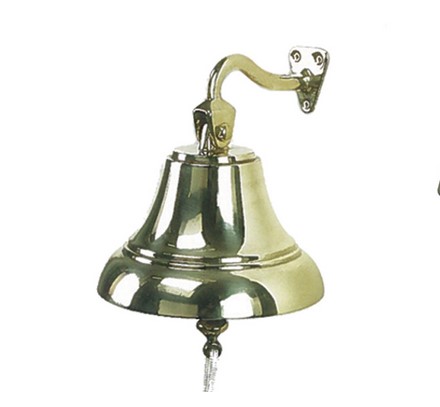 Lodný zvon s nástenným držiakom - 10 cm