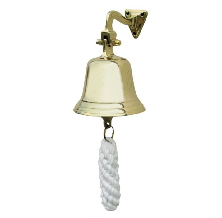 Lodný zvon s nástenným držiakom - 10 cm