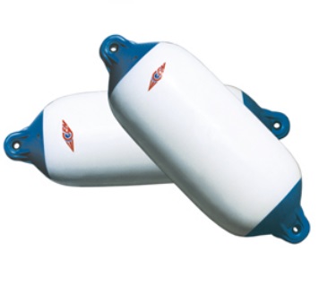 MAJONI fender bielo-modrý 120 x 450 mm - set 4 ks