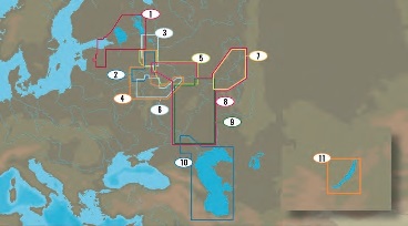Mapa: 1, Russian Lakes