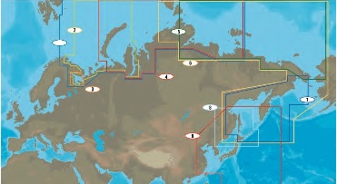 Mapa: 2, Russian Federation - Northwest