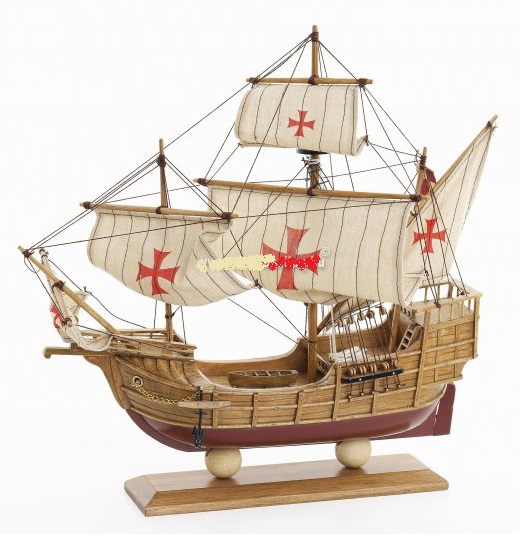 Model plachetnice SANTA MARIA - 38 cm