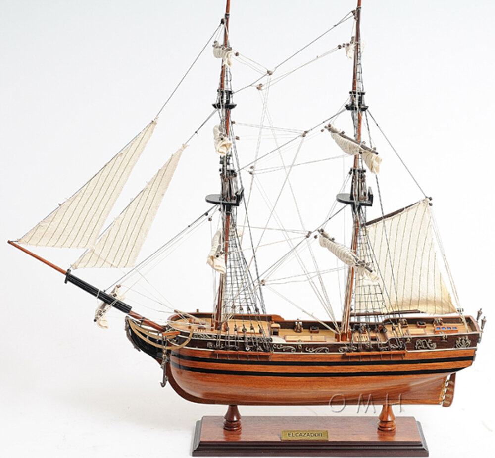Model plachetnice EL CAZADOR - 62 cm