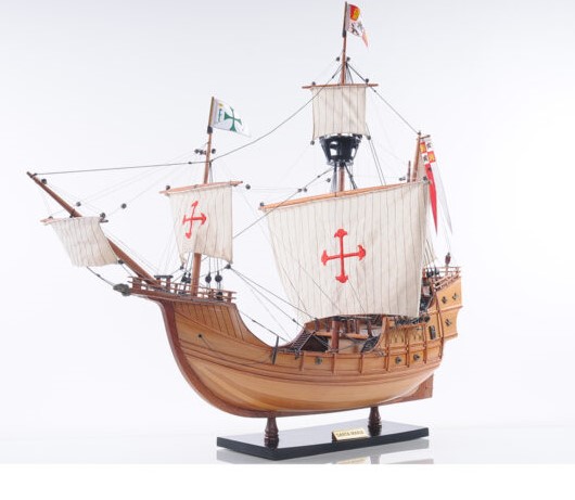 Model plachetnice SANTA MARIA - 77 cm
