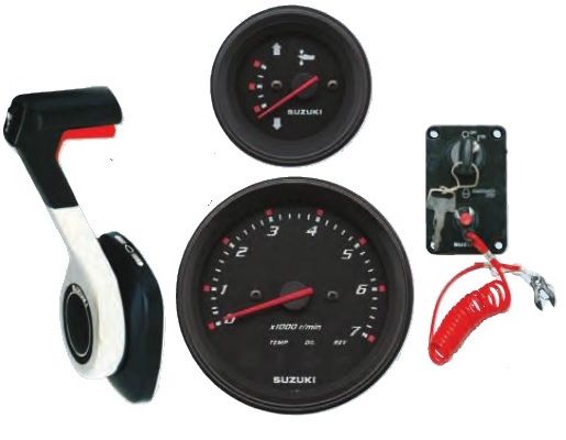 Montážna sada pre SUZUKI DF40 - DF250, Čierna