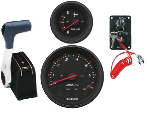 Montážna sada pre SUZUKI DF40 - DF250, Čierna