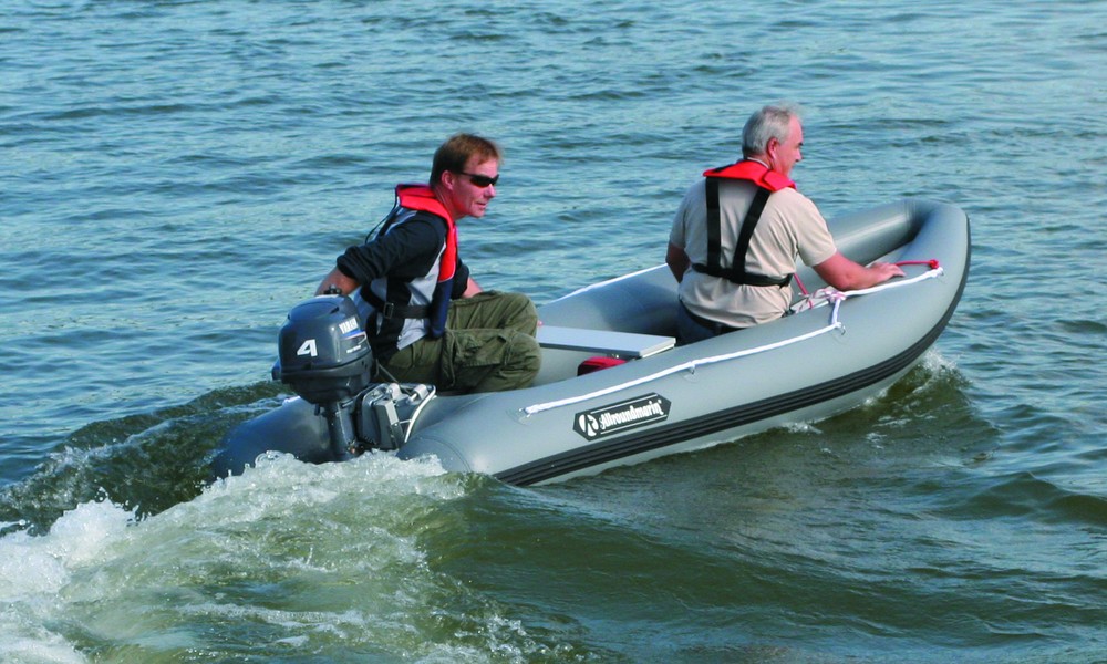 Nafukovací čln ALLROUNDMARIN COLORADO 350 - bledošedá