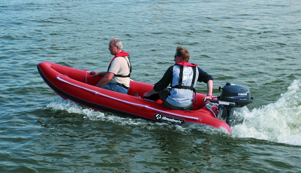 Nafukovací čln  ALLROUNDMARIN COLORADO 350 - červená