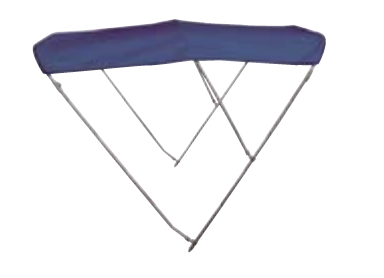 Bimini 3 ramenné modré - nerez, šírka 190/200 cm