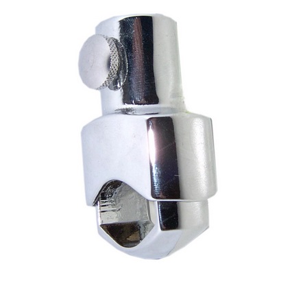 Nerezová základňa Ø20 pre držiak vlajky s montážou na zábradlie 