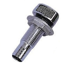 Odvetrávač nádrže z pochrómovanej mosadze