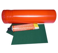 Opravná sada pre nafukovacie člny - zelená a šedá