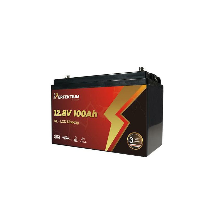 Batéria LiFePO4 12,8V/100Ah Perfektium s LCD displejom