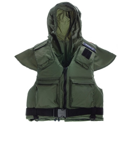 ALLROUNDMARIN Plávacia vesta pre rybárov nad 70 kg extra široká