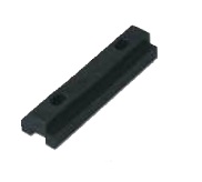 Plastový diel bez závitu pre koľajnicu