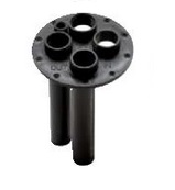 Platnička s otvormi pre prípojky