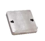 Plochá anóda na trup, kýl - zinková