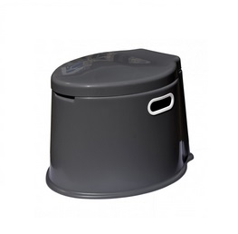 Prenosné vedrové WC - sivé