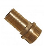 Priechodka  mosadzná pre hadicu ø 10 mm