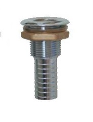 Priechodka mosadzná pochrómovaná