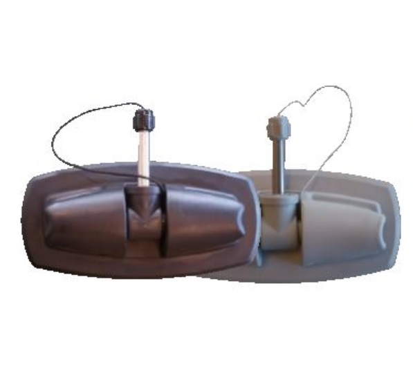 Prilepovacia základňa pre veslá na nafuk. čln - čierna