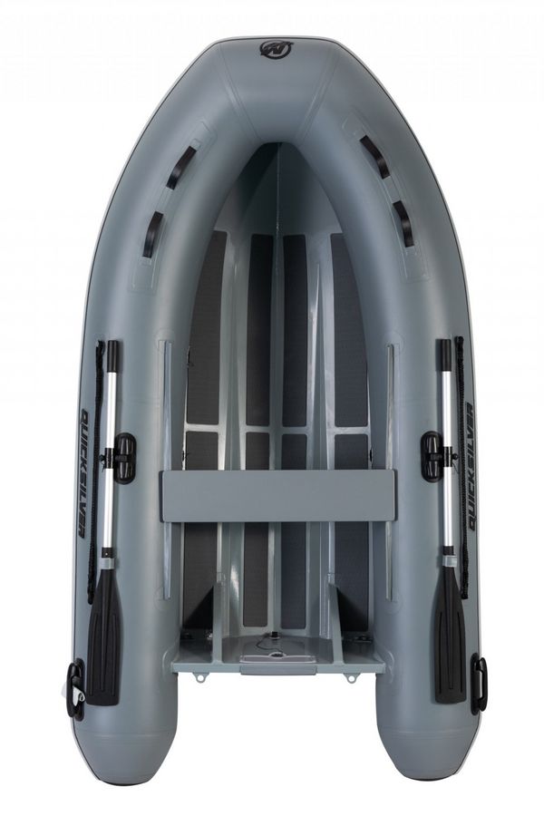 QUICKSILVER 350 ALU Rib s pevnou podlahou tmavo šedý