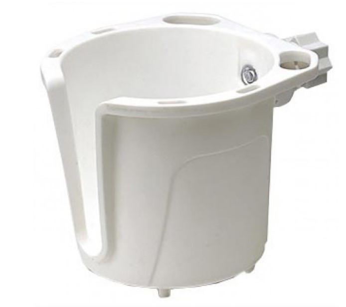 RAILBLAZA Držiak pohára, fľašky - biely