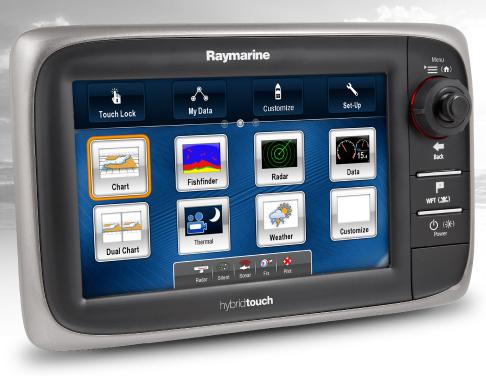 Raymarine E7 multifunkčný display s mapovým plotrom