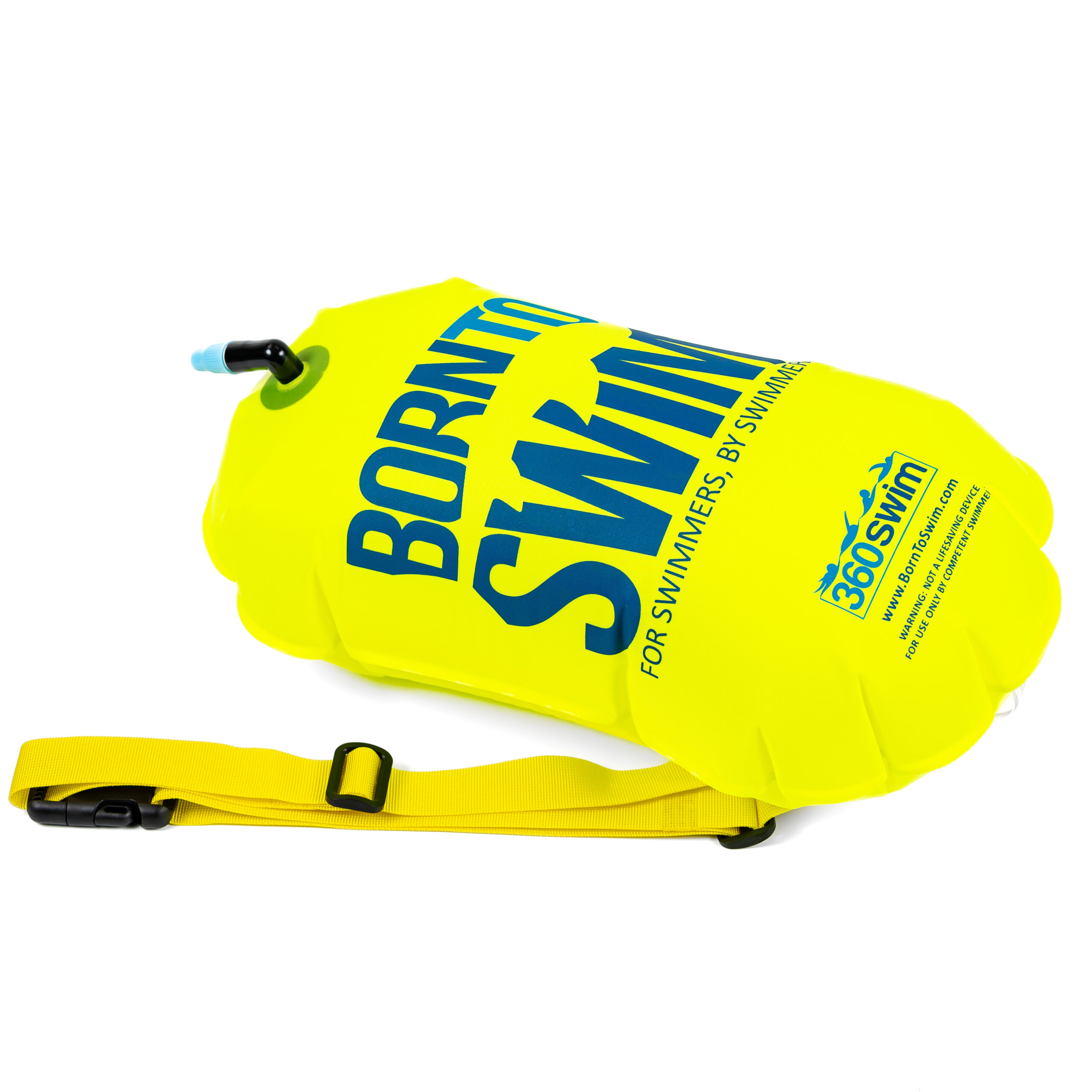 BornToSwim® Záchranný plavák, plavecká bójka 64 x 30 cm - zelená