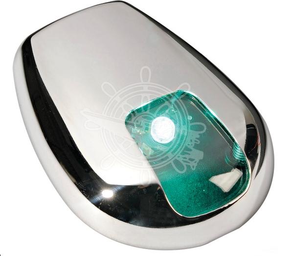 SEA-DOG LED navigačné svetlo nerez vertikálna montáž - pravobok